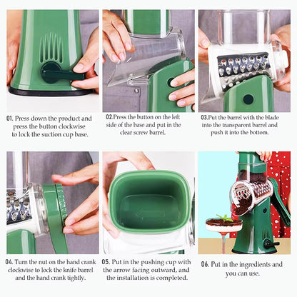 EzyGrate™ All In One Rotary Grater
